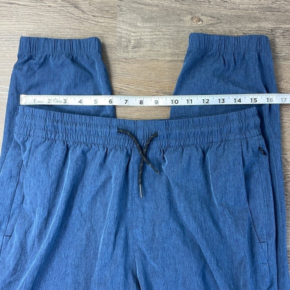 Old Navy Men’s StretchTech Blue Joggers, size Medium - Picture 4 of 11